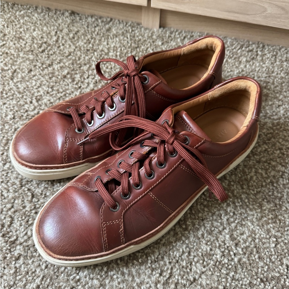 Allen Edmonds Porter City Derby Lace Up Leather Sneakers